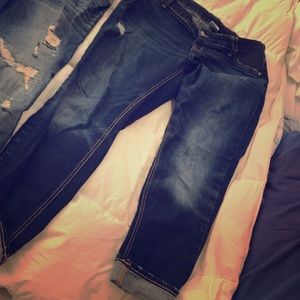 Old navy boyfriend maternity jeans